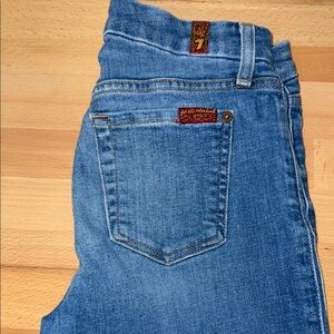 7 For All Mankind Women's Blue Jeans